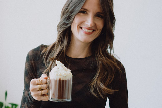 French hot chocolate with Isigny Sainte-MĂšre