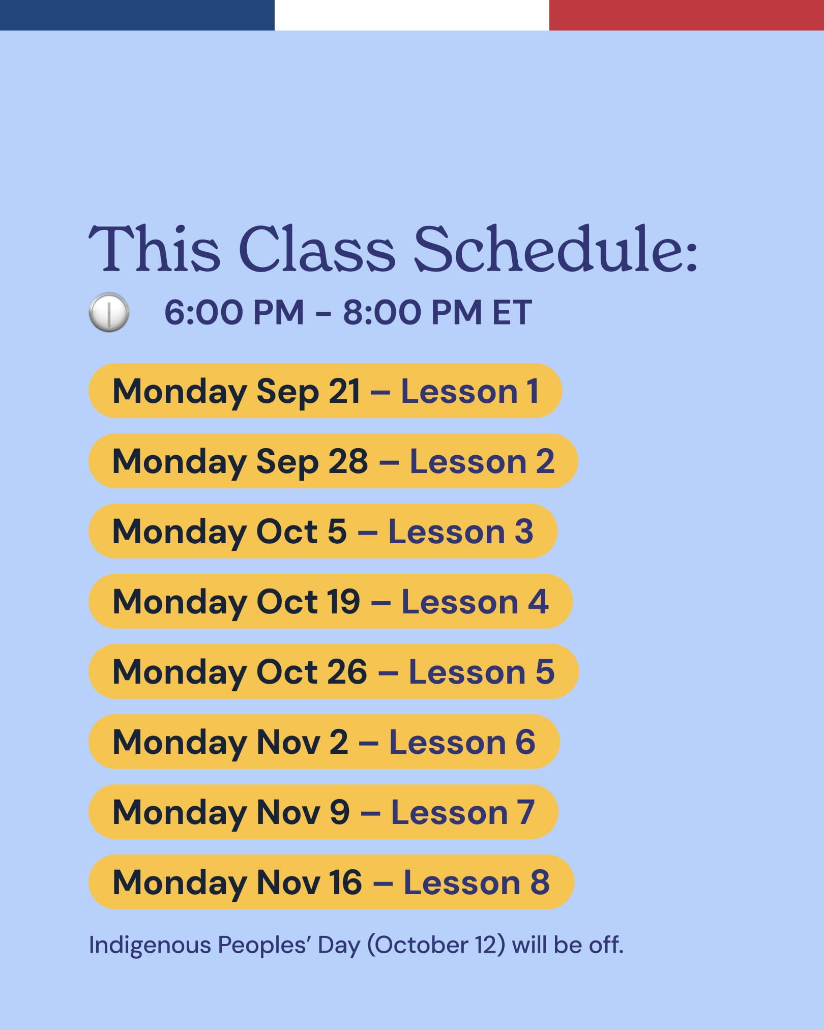 Beginner 1: Online French Group Classes