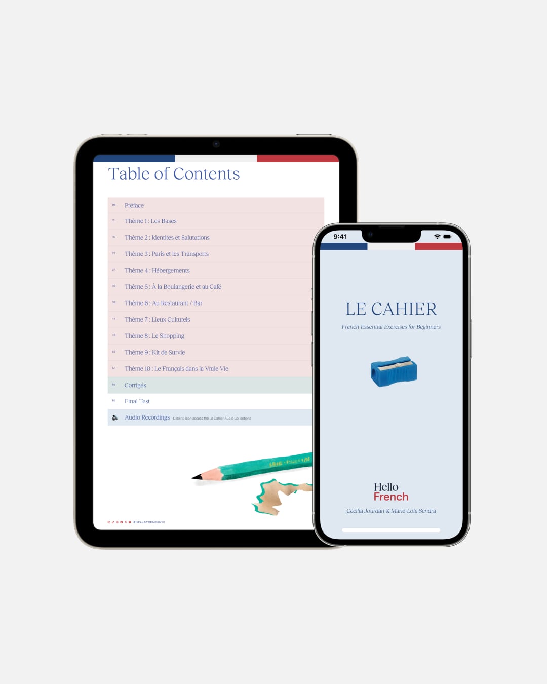 Le Cahier: Essential French Exercises for Beginners