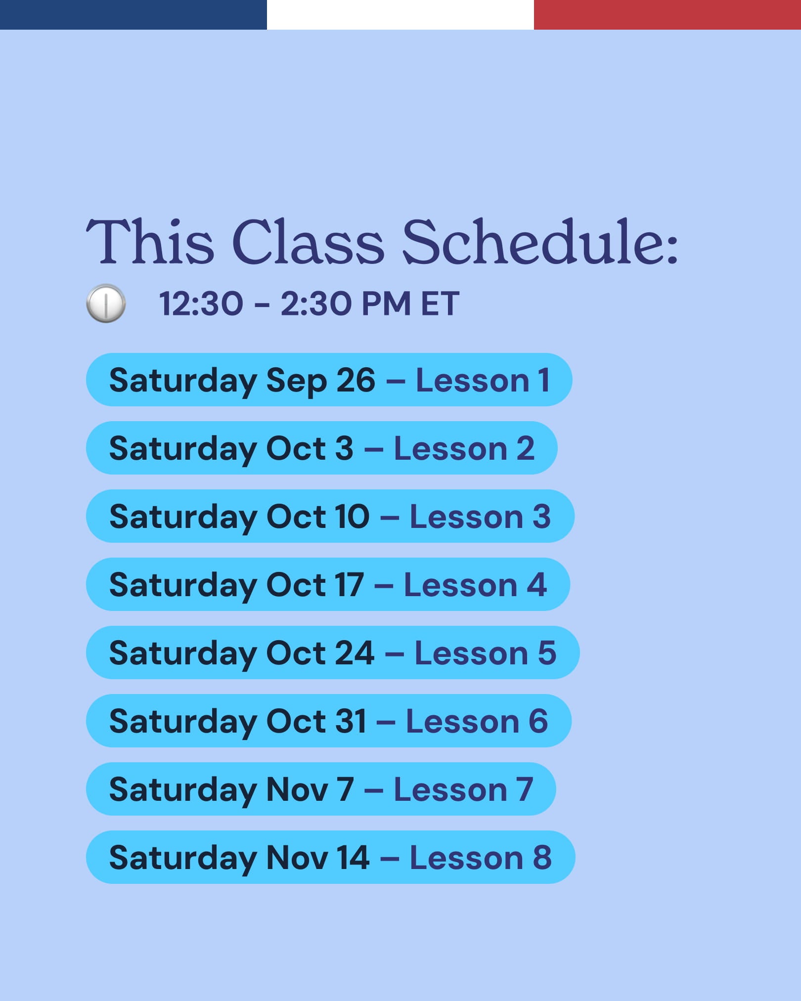 Beginner 1: Online French Group Classes