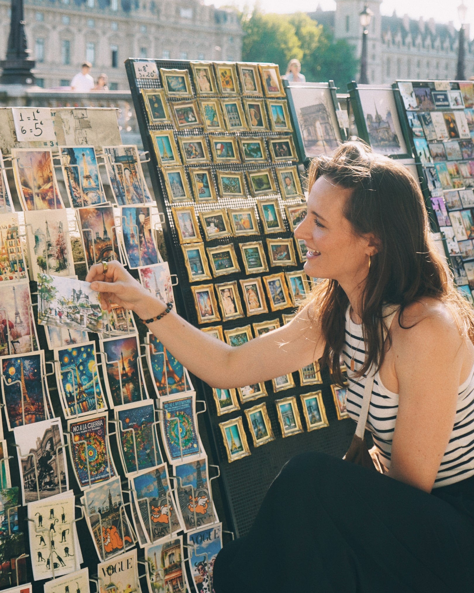 Paris Postcards: Handwritten messages from me to you